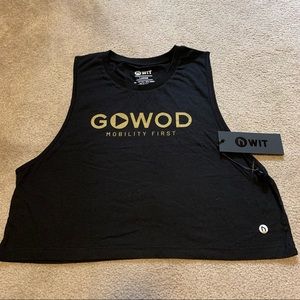 Wit Fitness CrossFit Go WOD Mobility Crop Top